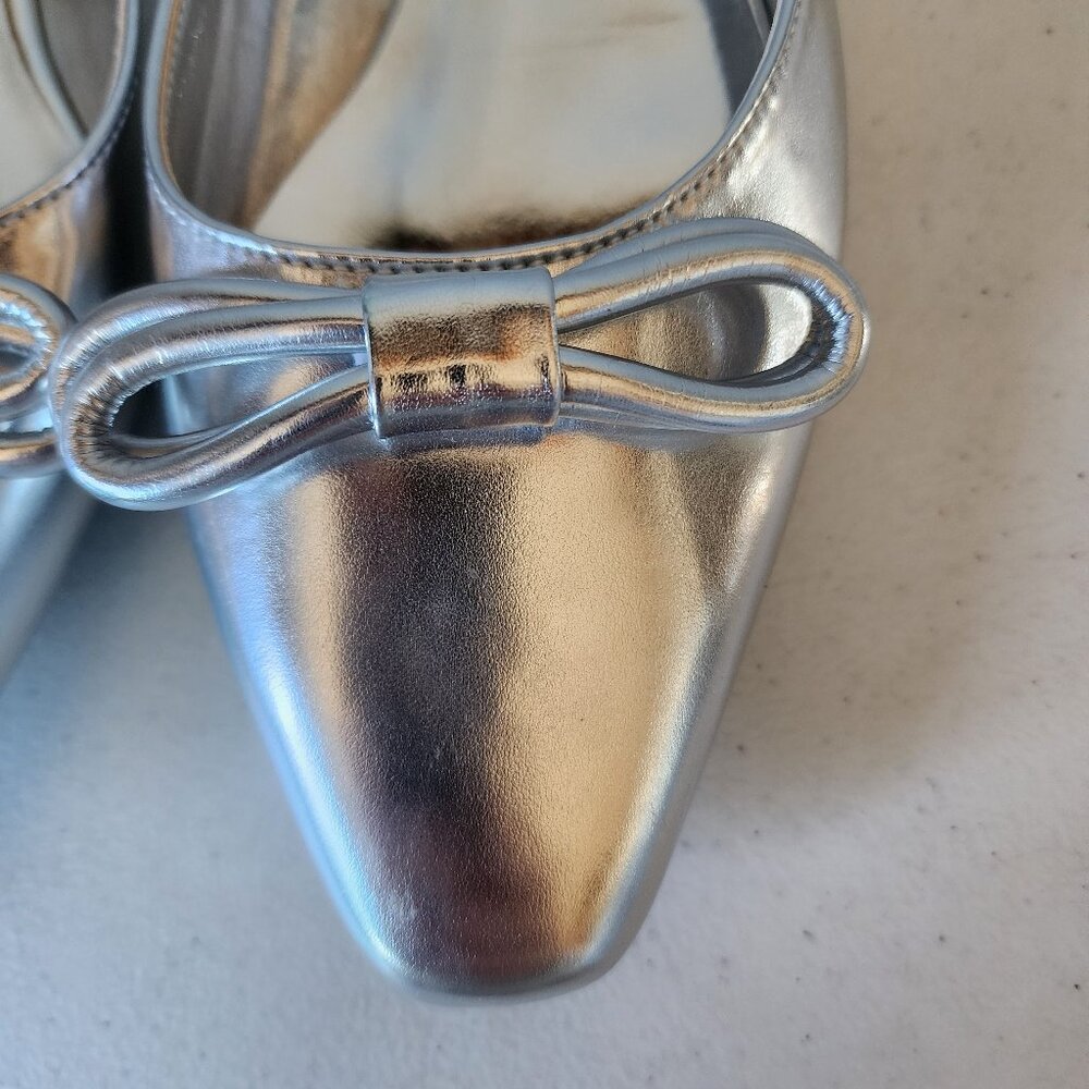 Silver Mules "NEW" - Picture 3 of 16